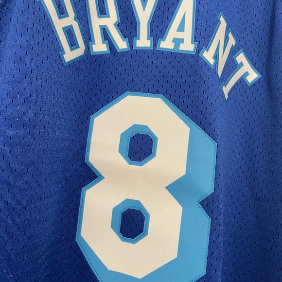 Lakers Jersey Size XL Mitchell & Ness Kobe Bryant NBA Basketball NWT Royal Blue - Picture 5 of 6